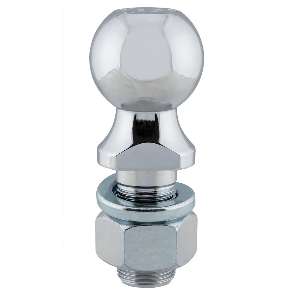 Reese Standard 2-5/16" 10,000 lbs Trailer Hitch Tow Ball 1-1/4" Shank Diameter x 2-1/2" Shank Length Chrome Packaged