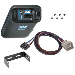 Reese POD Trailer Brake Control for 15-18 Ram 1500 19-24 Classic 19-25 New Body 15-24 2500 3500 4500 5500 Electric Trailer Brakes Module Box Controller 1-2 Axle