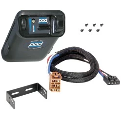 Reese POD Trailer Brake Control for 99-02 Chevy Silverado GMC Sierra 1500 2500 LD 01-02 1500 HD 2500 HD 3500 Electric Trailer Brakes Module Box Controller 1-2 Axle