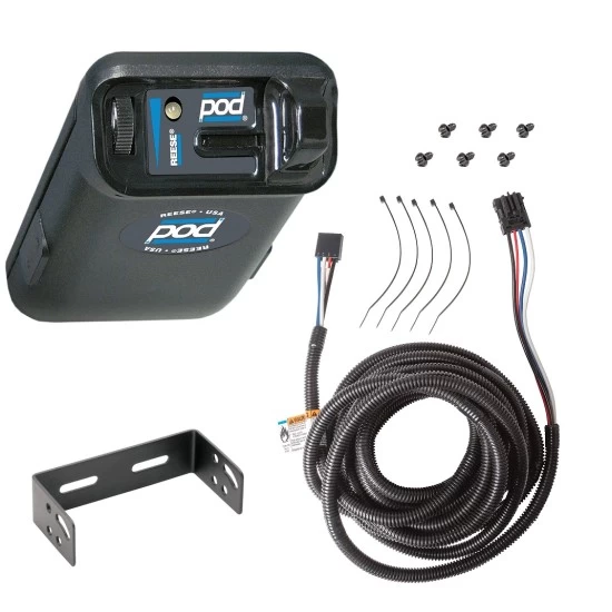 Trailer Brake Control for 07-24 BMW X5 w/ Factory 7-Way w/ Plug Play Wiring Adapter Eletric Trailer Brakes Module Box Controller Pro Series POD