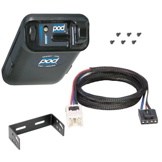 Reese POD Trailer Brake Control for 04 Nissan Pathfinder Armada 05-20 Nissan Pathfinder Electric Trailer Brakes Module Box Controller 1-2 Axle