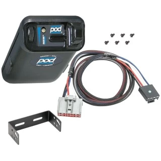 Reese POD Trailer Brake Control for 19-23 Chevy Silverado GMC Sierra 1500 20-23 2500 3500 HD Electric Trailer Brakes Module Box Controller 1-2 Axle