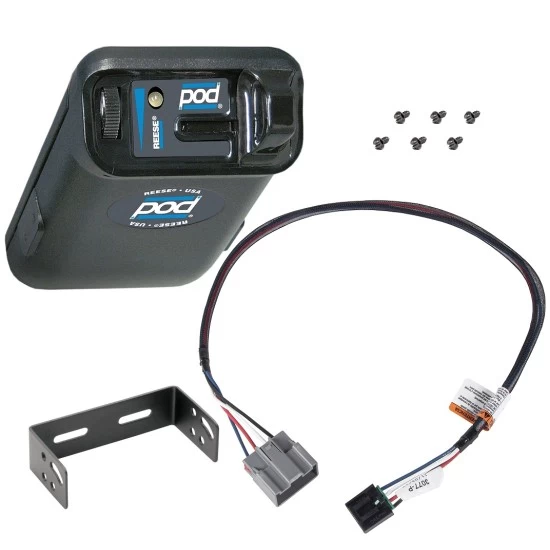 Trailer Brake Control for 18-21 Ford Expedition w/ Plug Play Wiring Adapter Eletric Trailer Brakes Module Box Controller Pro Series POD