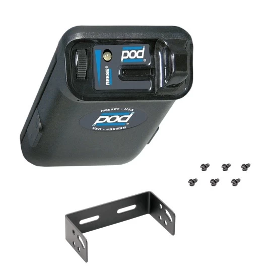 Brake Control Unit Mounting hardware and bracket Vehicle specific Plug and Play Wiring Adapter 74377 3035 Pro Series Reese POD Trailer Brake Control 97-12 Expedition Plug Play Wiring Adapter Eletric Trailer Brakes Module Box Controller Brakeman Compact R Reese POD Trailer Brake Control for 97-12 Ford Expedition w/ Plug Play Wiring Adapter Eletric Trailer Brakes Module Box Controller Brakeman Compact Reese