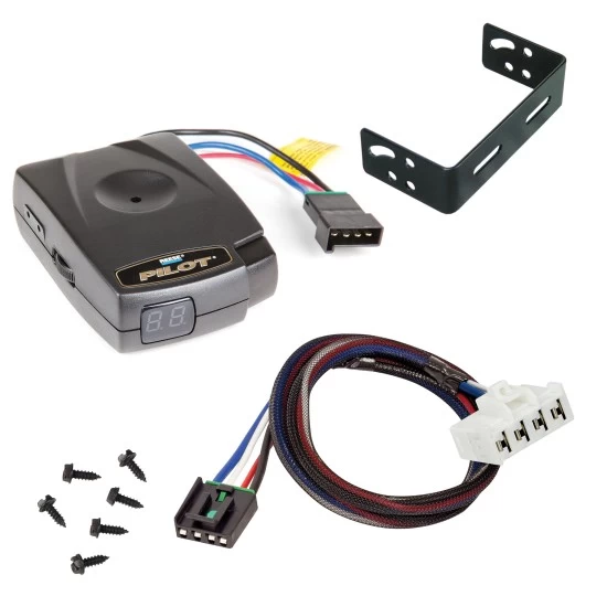 Reese Pilot Trailer Brake Control for 95-09 Dodge Ram 1500 2500 3500 08-09 4500 5500 Electric Trailer Brakes Module Box Controller 1-3 Axle