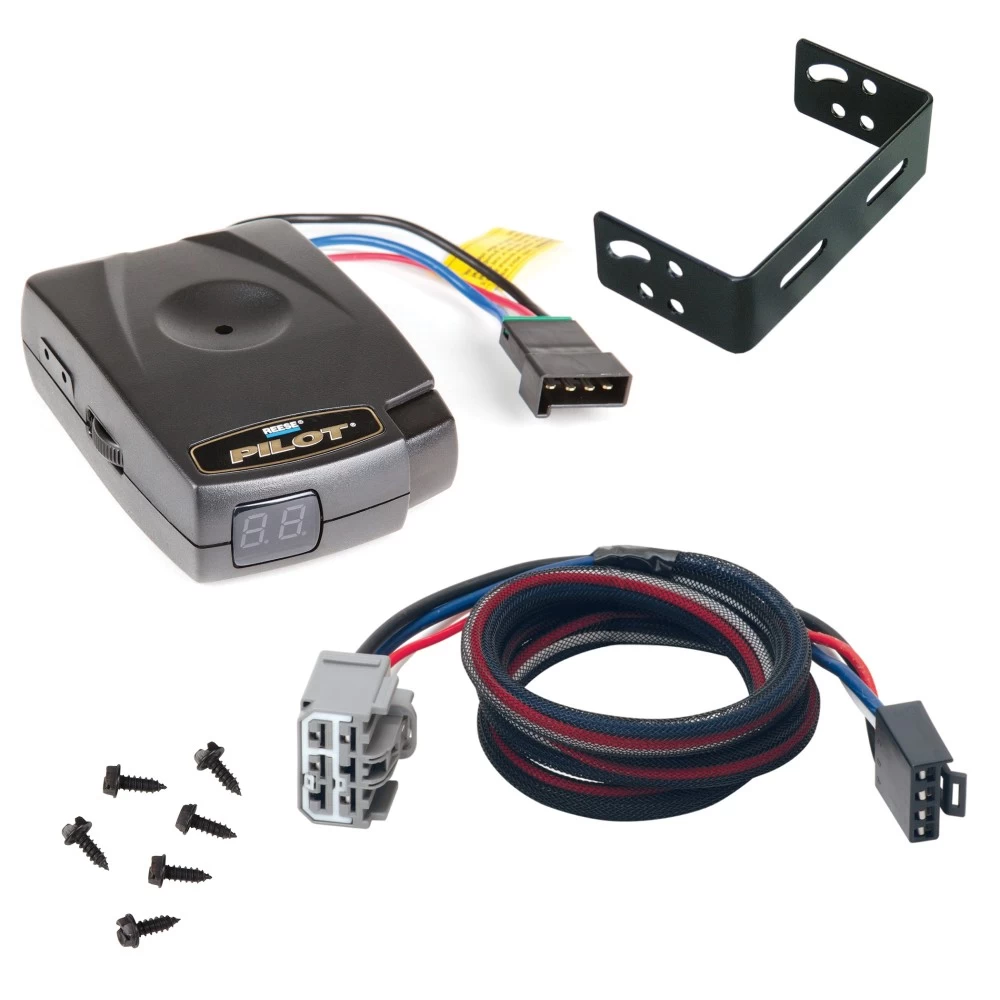 Reese Pilot Trailer Brake Control for 08-17 Buick Enclave Electric Trailer Brakes Module Box Controller 1-3 Axle