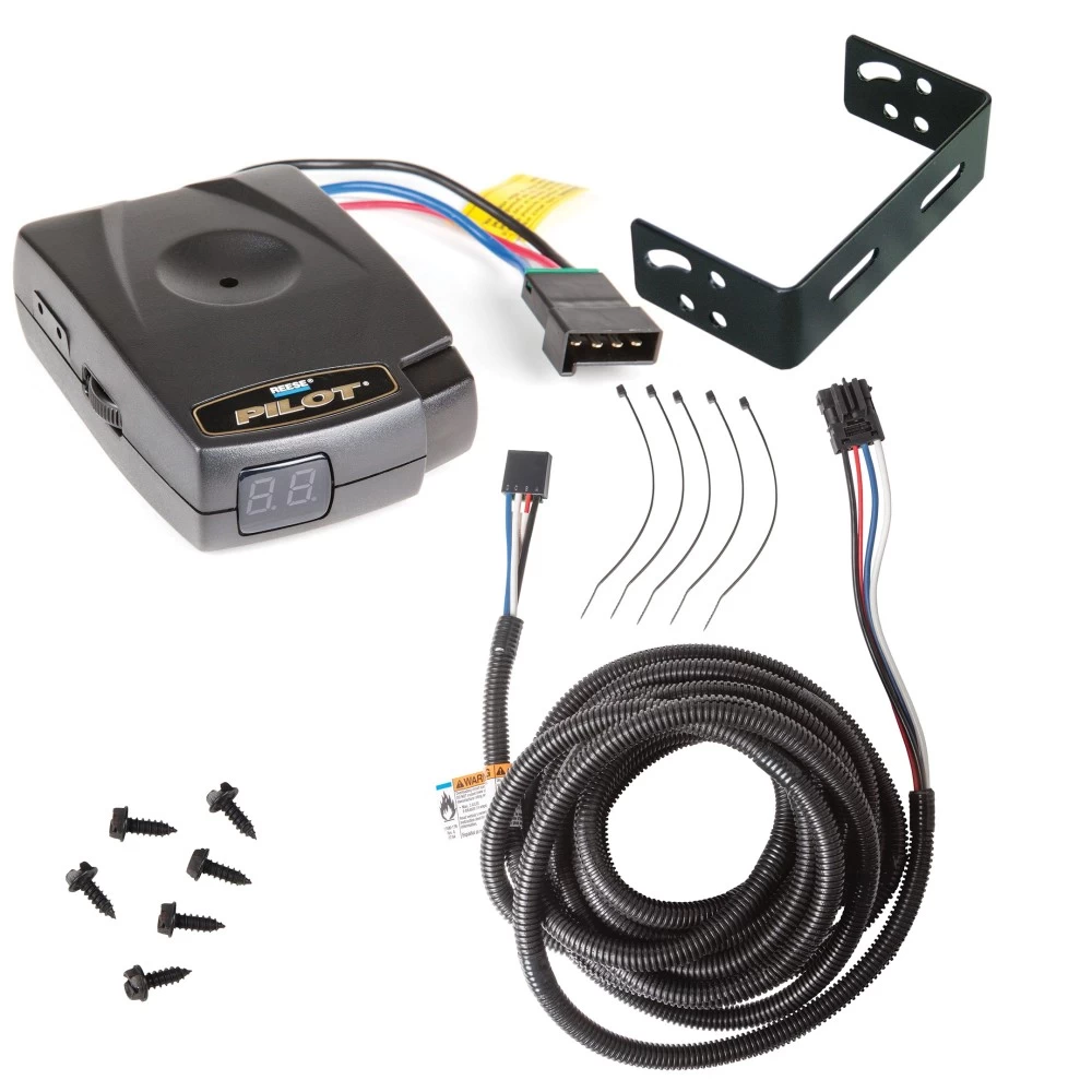 Reese Pilot Trailer Brake Control for 07-26 BMW X5 Electric Trailer Brakes Module Box Controller 1-3 Axle