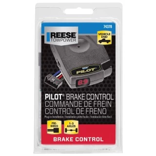 Reese Pilot Trailer Brake Control For 15-17 Toyota Tundra 16-23 Tacoma Electric Trailer Brakes Module Box Controller 1-3 Axle