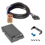 Trailer Brake Control for 99-02 Chevy Silverado GMC Sierra 1500 2500 LD 01-02 1500 HD 2500 HD 3500 Electric Trailer Brakes Module Box Controller 1-2 Axle