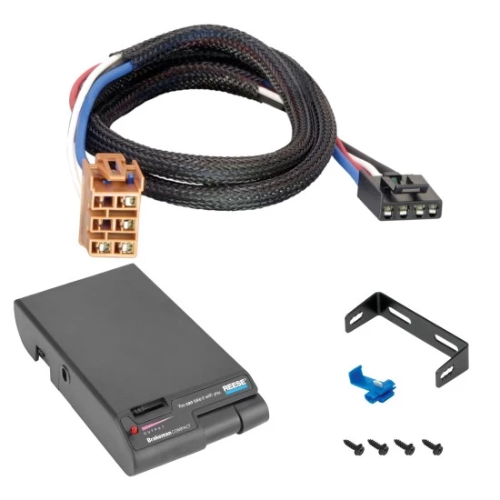 Trailer Brake Control for 99-02 Chevy Silverado GMC Sierra 1500 2500 LD 01-02 1500 HD 2500 HD 3500 Electric Trailer Brakes Module Box Controller 1-2 Axle