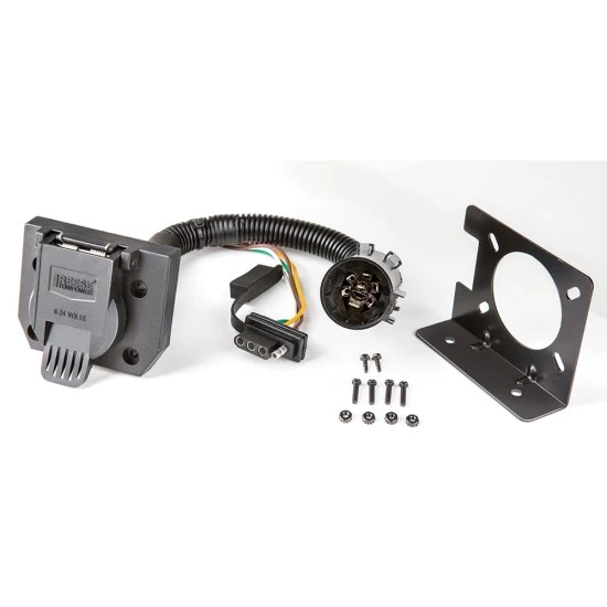Reese Trailer Tow Hitch For 99-13 Chevy Silverado GMC Sierra 1500 HD 99-04 2500 LD (07-07 Classic) Standard or Step Bumper Deluxe Package Wiring 2" Ball and Lock