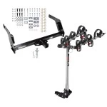 Trailer Tow Hitch For 84-95 Toyota Pickup Except T-100 w/ 4 Bike Carrier Rack