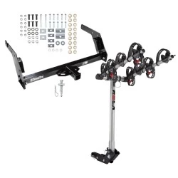 Trailer Tow Hitch For 84-95 Toyota Pickup Except T-100 w/ 4 Bike Carrier Rack