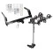 Trailer Tow Hitch For 84-95 Toyota Pickup Except T-100 w/ 4 Bike Carrier Rack