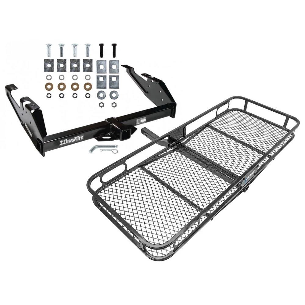 Trailer Tow Hitch For 88-00 Chevy GMC C/K Series Pickup Basket Cargo Carrier Platform w/ Hitch Pin