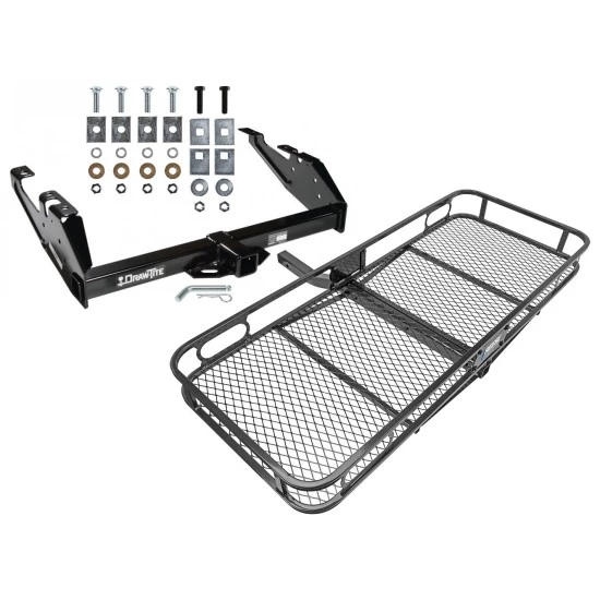 Trailer Tow Hitch For 88-00 Chevy GMC C/K Series Pickup Basket Cargo Carrier Platform w/ Hitch Pin
