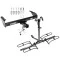 Custom Fit Trailer Hitch 2 Bike Carrier Rail Rack Anti Rattle Device w/ 2 Keys Installation Hardware Installation Instructions 75034 63134 63100 Draw-Tite Trailer Tow Hitch 63-91 Chevy GMC C/K Seriesd F-100 F-250 F-350 International Platform Style 2 Bike Trailer Tow Hitch For 63-91 Chevy GMC C/K Series Ford F-100 F-250 F-350 International Platform Style 2 Bike Rack w/ Anti Rattle Hitch Lock