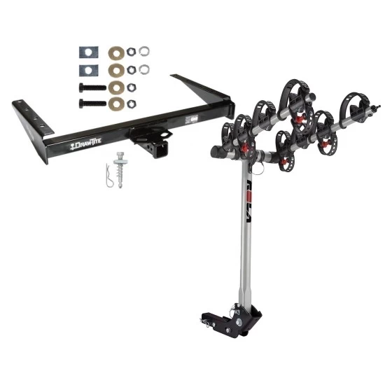 Custom Fit Trailer Hitch 4 Bike Carrier Installation Hardware Installation Instructions 75041 59401 Draw-Tite Trailer Tow Hitch 93-98 Jeep Grand Cherokee ZJ Wagoneer 4 Bike Carrier Rack 93 94 95 96 97 98 1993 1994 1995 1996 1997 1998 Trailer Tow Hitch For 93-98 Jeep Grand Cherokee ZJ Wagoneer w/ 4 Bike Carrier Rack