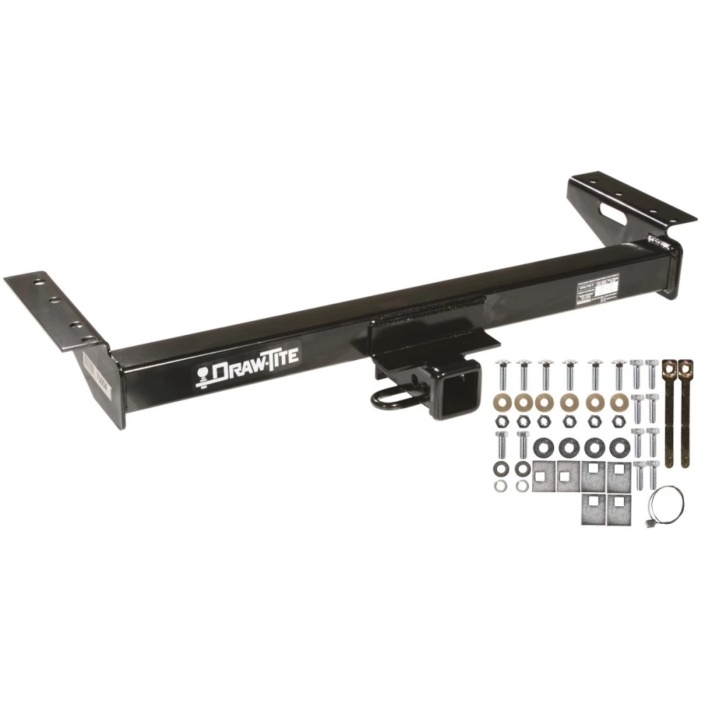 Trailer Tow Hitch For 84-90 Jeep Wagoneer 84-01 Cherokee Platform Style 2 Bike Rack w/ Anti Rattle Hitch Lock
