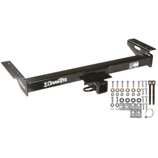 Trailer Tow Hitch For 84-90 Jeep Wagoneer 84-01 Cherokee Platform Style 2 Bike Rack w/ Anti Rattle Hitch Lock