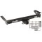 Trailer Tow Hitch For 84-90 Jeep Wagoneer 84-01 Cherokee Platform Style 2 Bike Rack w/ Anti Rattle Hitch Lock