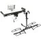 Trailer Tow Hitch For 84-90 Jeep Wagoneer 84-01 Cherokee Platform Style 2 Bike Rack w/ Anti Rattle Hitch Lock