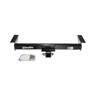 Trailer Tow Hitch For 84-90 Jeep Wagoneer 84-01 Cherokee Class 3 2" Towing Receiver w/ J-Pin Anti-Rattle Lock