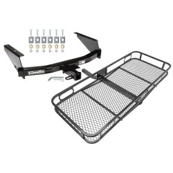 Trailer Tow Hitch For 97-03 Ford F-150 2004 Heritage 97-99 F-250 Light Duty Basket Cargo Carrier Platform w/ Hitch Pin