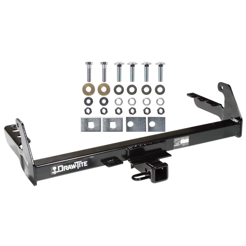 Trailer Tow Hitch For 87-04 Dodge Dakota Platform Style 2 Bike Rack w/ Anti Rattle Hitch Lock