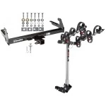 Trailer Tow Hitch For 87-04 Dodge Dakota All Models w/ 4 Bike Carrier Rack