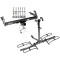 Trailer Tow Hitch For 87-04 Dodge Dakota Platform Style 2 Bike Rack w/ Anti Rattle Hitch Lock