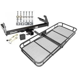 Trailer Tow Hitch For 87-04 Dodge Dakota All Models Basket Cargo Carrier Platform Hitch Lock and Cover