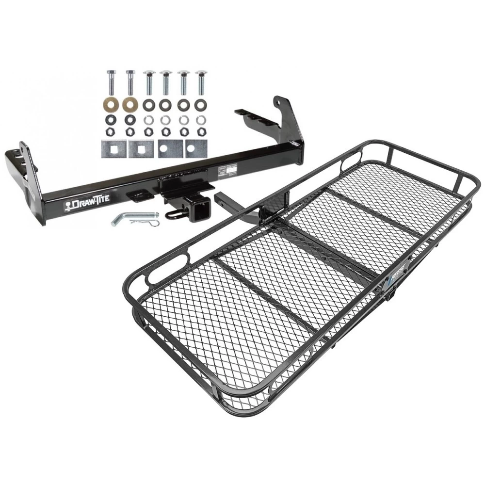 Trailer Tow Hitch For 87-04 Dodge Dakota All Models Basket Cargo Carrier Platform w/ Hitch Pin