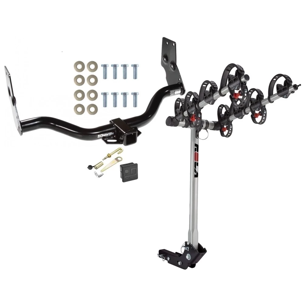 Custom Fit Trailer Hitch 4 Bike Carrier Security J-Pin Rubber Hitch Plug Cover Installation Hardware Installation Instructions 75077 59401 63201 7010 Draw-Tite Trailer Tow Hitch 96-04 Infiniti QX4 Nissan Pathfinder 4 Bike Rack Hitch Lock and Cover 96 97 Trailer Tow Hitch For 96-04 Infiniti QX4 Nissan Pathfinder 4 Bike Rack w/ Hitch Lock and Cover