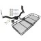 Trailer Tow Hitch For 96-04 Nissan Pathfinder 97-03 INFINITI QX4 Basket Cargo Carrier Platform Hitch Lock and Cover