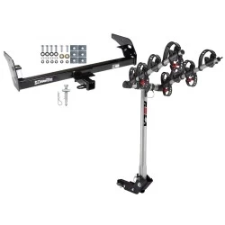 Trailer Tow Hitch For 95-04 Toyota Tacoma All Models w/ 4 Bike Carrier Rack