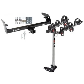 Trailer Tow Hitch For 95-04 Toyota Tacoma All Models w/ 4 Bike Carrier Rack