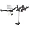 Trailer Tow Hitch For 95-05 Chevy Blazer 95-04 GMC Jimmy 96-04 Bravada w/ 4 Bike Carrier Rack