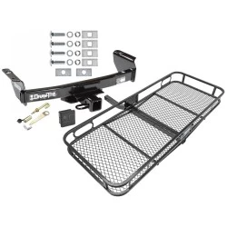 Trailer Tow Hitch For 83-11 Ford Ranger 94-09 Mazda B Series 2" Towing Receiver Basket Cargo Carrier Platform Hitch Lock and Cover