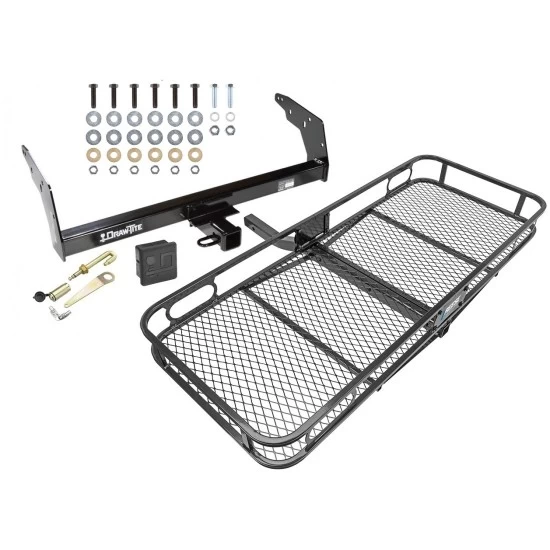 Trailer Tow Hitch For 96-04 Chevy S10 GMC Sonoma Isuzu Hombre Basket Cargo Carrier Platform Hitch Lock and Cover