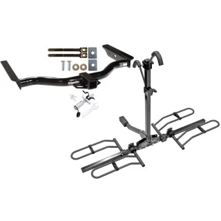 Trailer Tow Hitch For 96-02 Toyota 4Runner All Models Platform Style 2 Bike Rack w/ Anti Rattle Hitch Lock