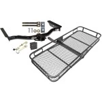 Trailer Tow Hitch For 96-02 Toyota 4Runner All Models Basket Cargo Carrier Platform Hitch Lock and Cover