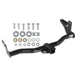 Trailer Tow Hitch For 98-04 Honda Passport Axiom Rodeo Platform Style 2 Bike Rack w/ Anti Rattle Hitch Lock