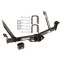 Trailer Tow Hitch For 91-03 Ford Explorer 2001 4-Door Only 91-94 Navajo 97-01 Mountaineer Platform Style 2 Bike Rack w/ Anti Rattle Hitch Lock