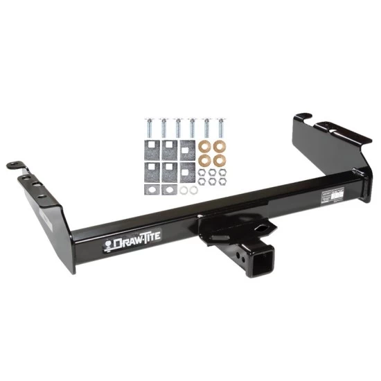 Trailer Tow Hitch For 94-02 Dodge Ram 2500 3500 94-01 1500 Platform Style 2 Bike Rack w/ Anti Rattle Hitch Lock