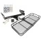 Trailer Tow Hitch For 94-02 Dodge Ram 2500 3500 94-01 1500 Basket Cargo Carrier Platform Hitch Lock and Cover
