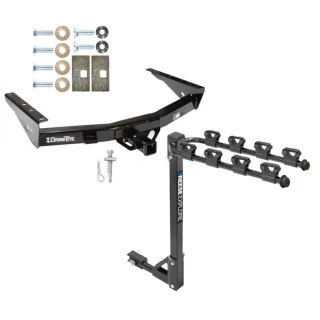 Custom Fit Trailer Hitch 4 Bike Carrier Installation Hardware Installation Instructions 75105 1393100G Draw-Tite Trailer Tow Hitch 4 Bike Rack 00-06 Toyota Tundra without Factory Towable Bumper tilt away adult or child arms fold down carrier 00 01 02 03 Trailer Tow Hitch w/ 4 Bike Rack For 00-06 Toyota Tundra without Factory Towable Bumper tilt away adult or child arms fold down carrier