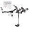 Trailer Tow Hitch For 96-07 Chrysler Dodge Plymouth Town and Country Grand Caravan Voyager Except Stow-n-Go 4 Bike Rack w/ Hitch Lock and Cover