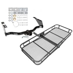 Trailer Tow Hitch For 96-07 Chrysler Dodge Plymouth Town and Country Grand Caravan Voyager Except Stow-n-Go Basket Cargo Carrier Platform w/ Hitch Pin