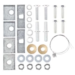 Trailer Tow Hitch Hardware Bolt Fastener Kit 96-07 Chrysler Dodge Plymouth Town and Country Grand Caravan Voyager Except Stow-n-Go